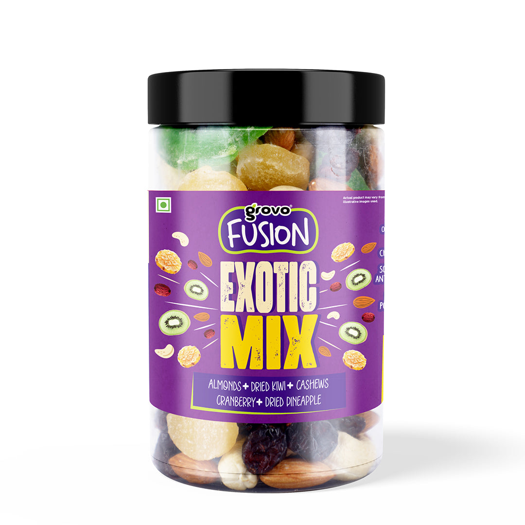 Grovo Fusion Exotic Mix 185g – Grovo Foods