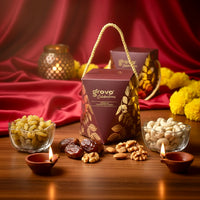 Grovo Celebrations Stellar Premium Dry Fruit Gift Set 200g