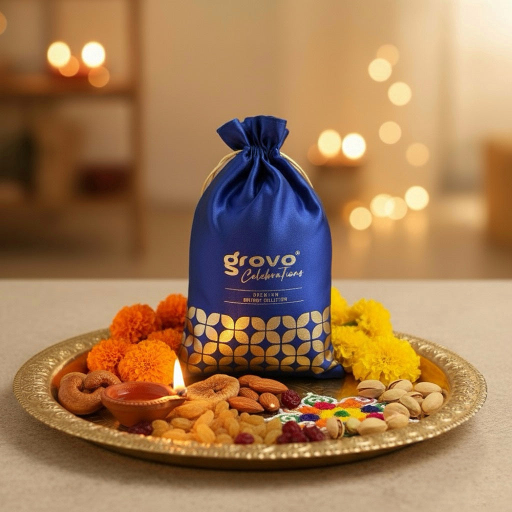 Grovo Celebrations Zenith Premium Dry Fruit Gift Set