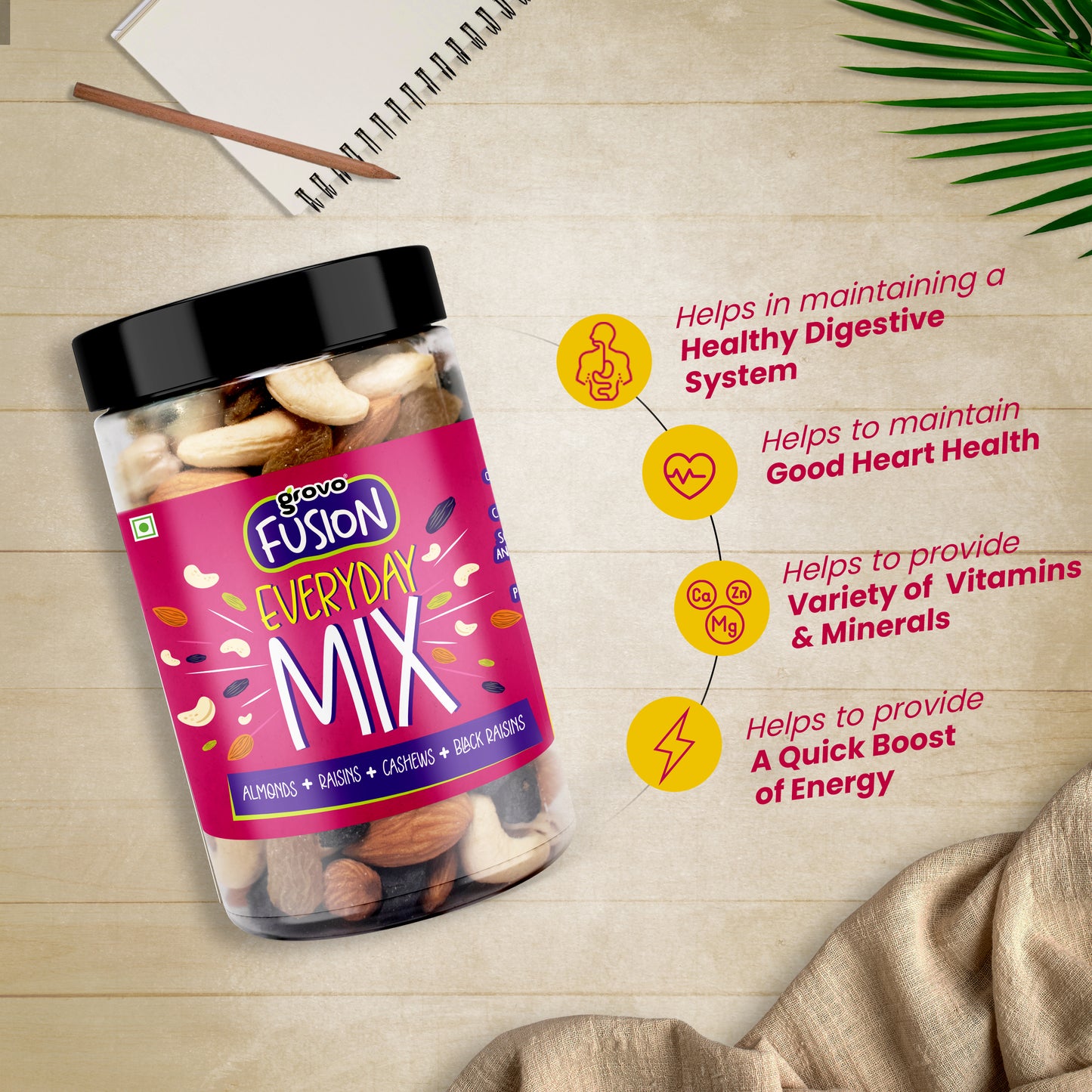 Grovo Fusion Everyday Mix 185g Grovo Foods