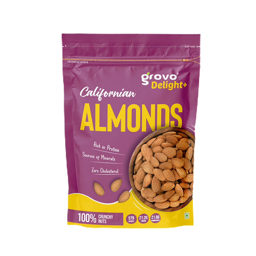 Grovo Delight+ Californian Almonds 200g